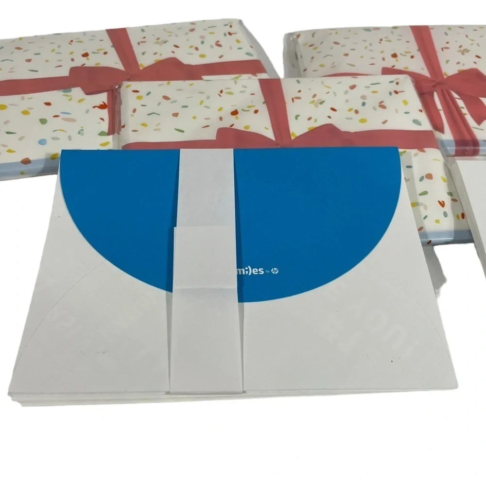HP photo paper and envelopes